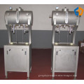 Bottle filling machine with double head